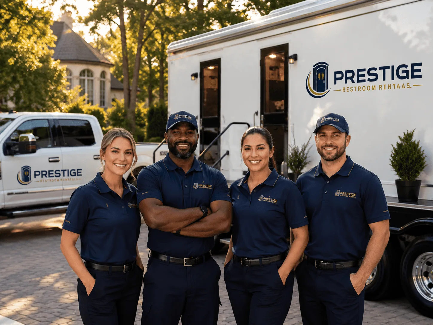 Trusted Luxury Portable Restrooms company in Mark, IL